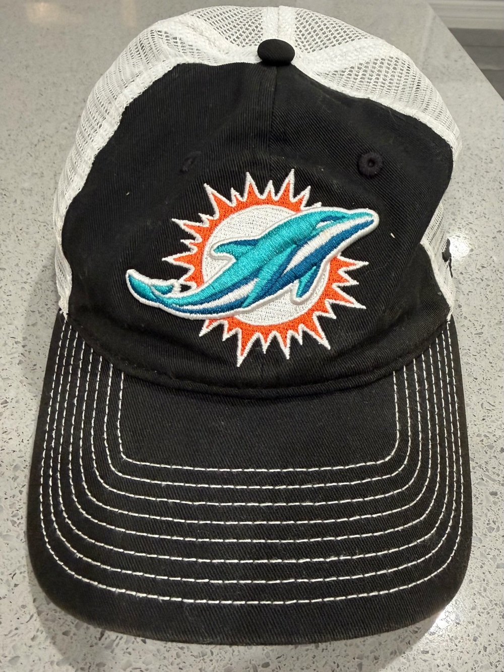 Miami Dolphins Mesh Trucker Snapback Hat